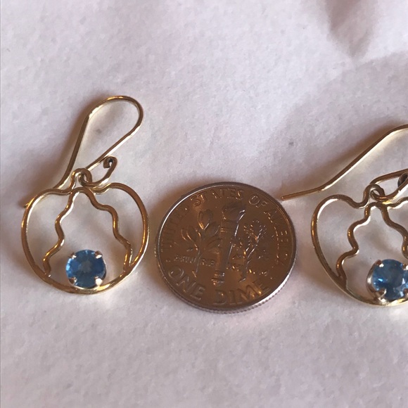 ———SOLD——————EARRINGS 14K ARTIST DESIGNED - Picture 13 of 16